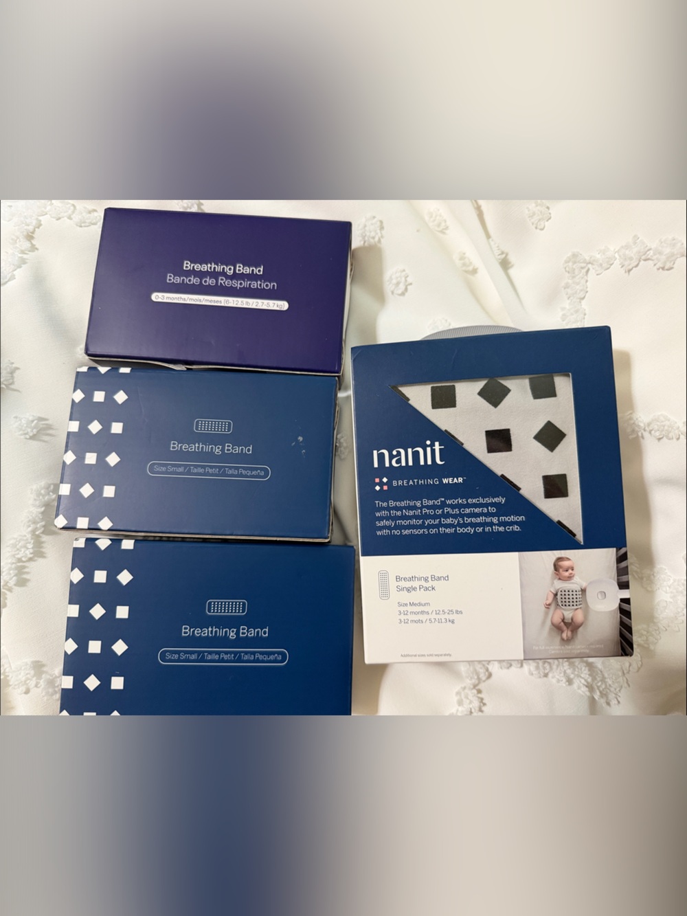 Nanit Breathing Band Replacement - Blue